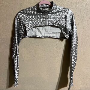 Holographic long sleeve shrug from Dollskill!